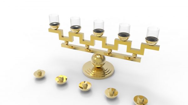 candelabra designd by Yossi matityahu